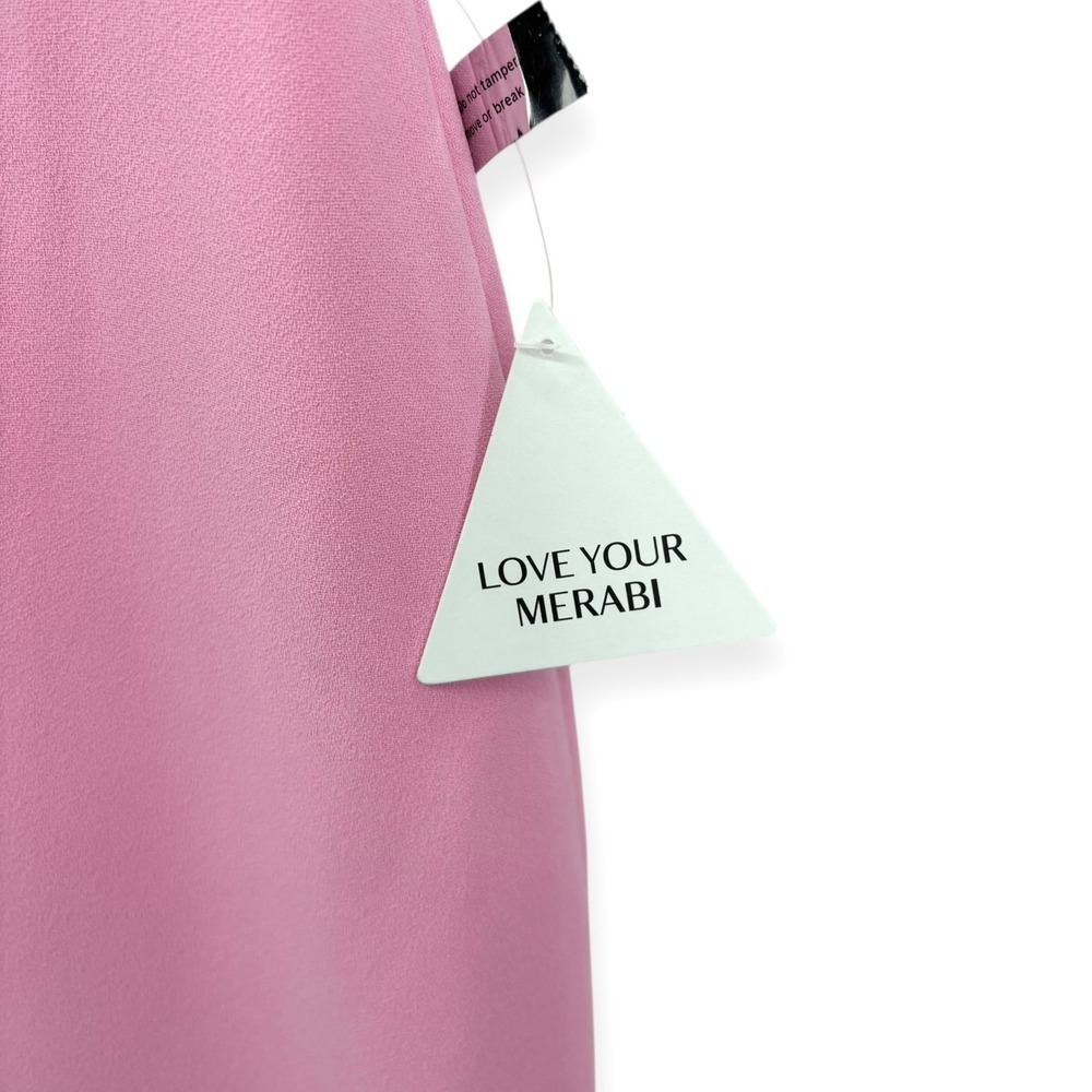 NWT Nadine Merabi Pink Annabelle Sleeveless Lace Jumpsuit - Size 6 - Picture 10 of 14